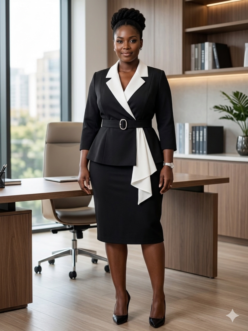 Arizona White Pleated Ruffle Hem Dress