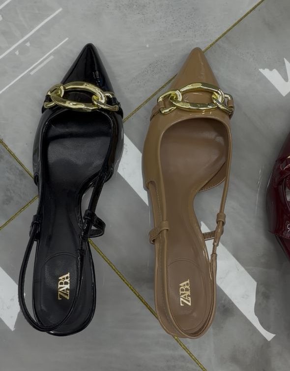 Lady Pearl Slingback Heels