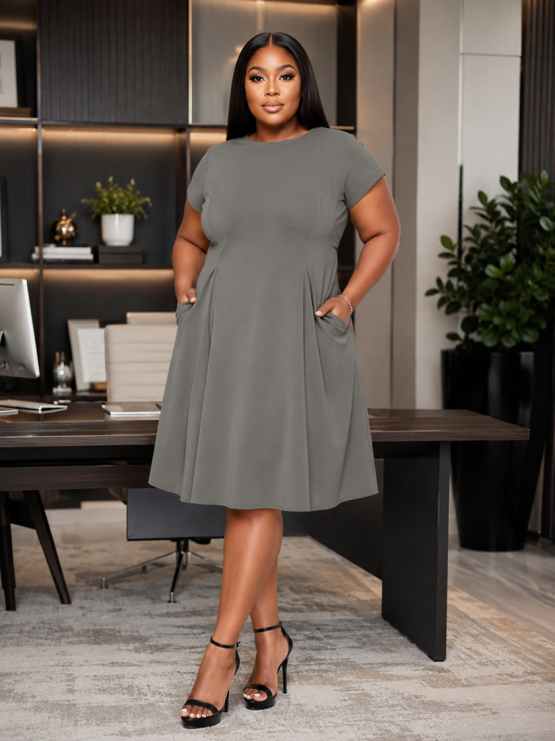 Afilia Grey Dress
